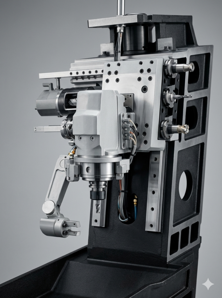 Tiezheng TY400 vertical lathe product overview image for CNC machine specification review.
