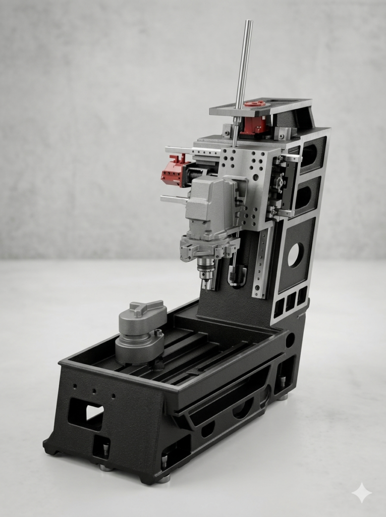 Tiezheng TY400 vertical lathe product overview image for CNC machine specification review.