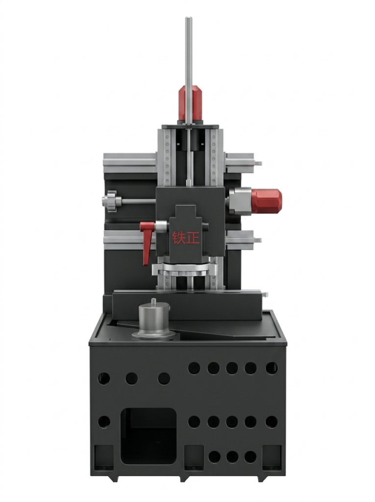 Tiezheng TY700 vertical lathe product overview image for CNC machine specification review.