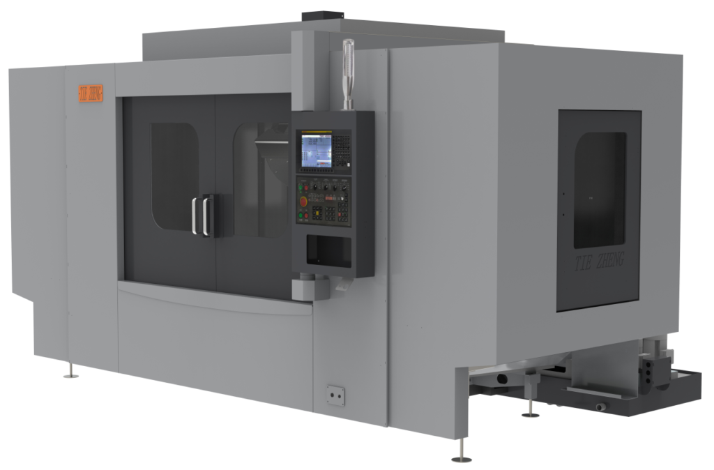 Tiezheng V1380C vertical machining center product overview image for CNC machine specification review.