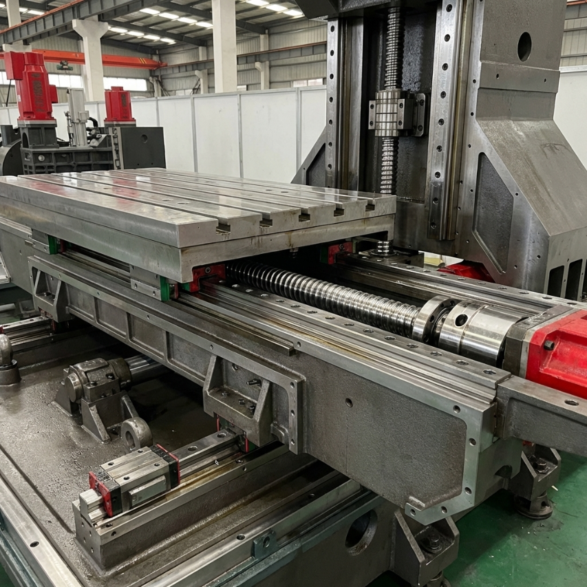 Tiezheng V855 vertical machining center product overview image for CNC machine specification review.