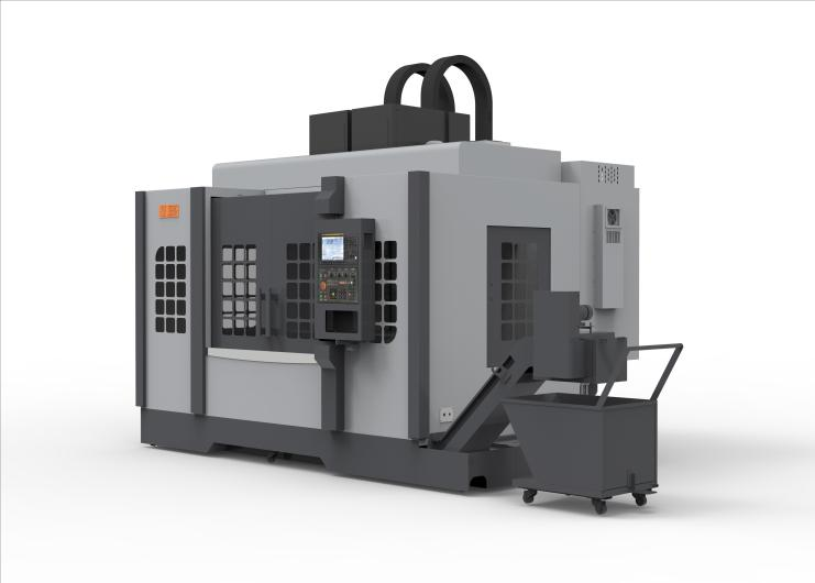 Tiezheng VF1070 dual-spindle vertical machining center product overview image for CNC machine specification review.